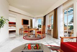 El Gouna - Red Sea. Movenpick Hotel. Deluxe suite sea view room.